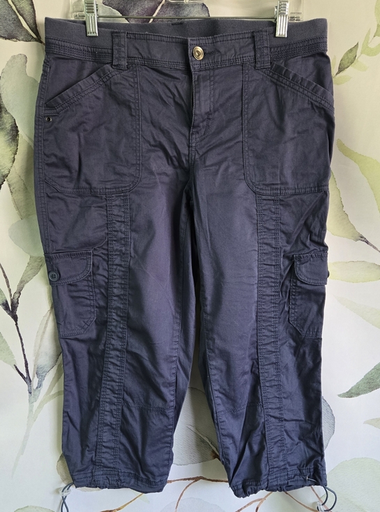 Style & Co. Pants - STYLE & CO | Pull-On Capris in Dark Navy sz 10P